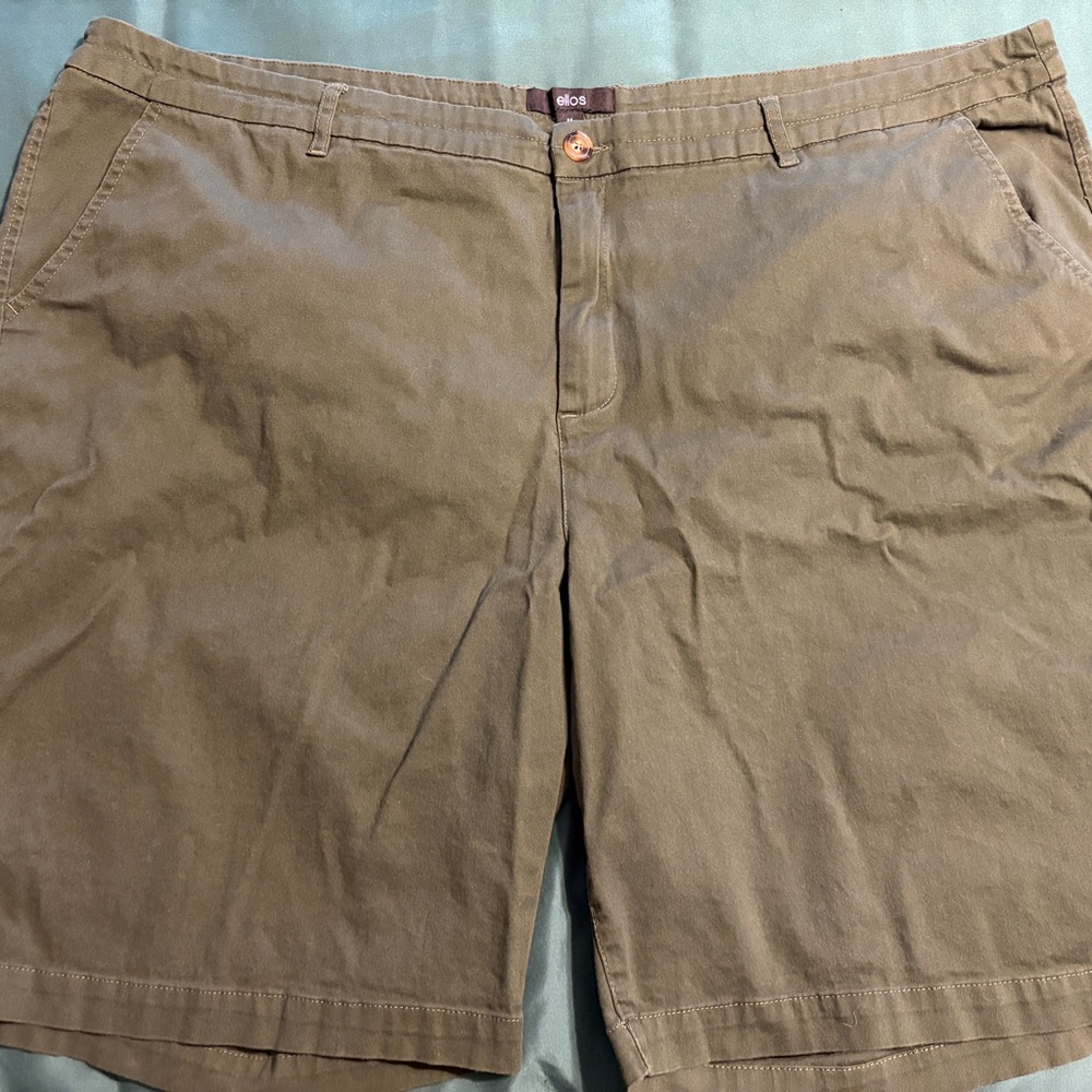 Ellos dark olive green shorts